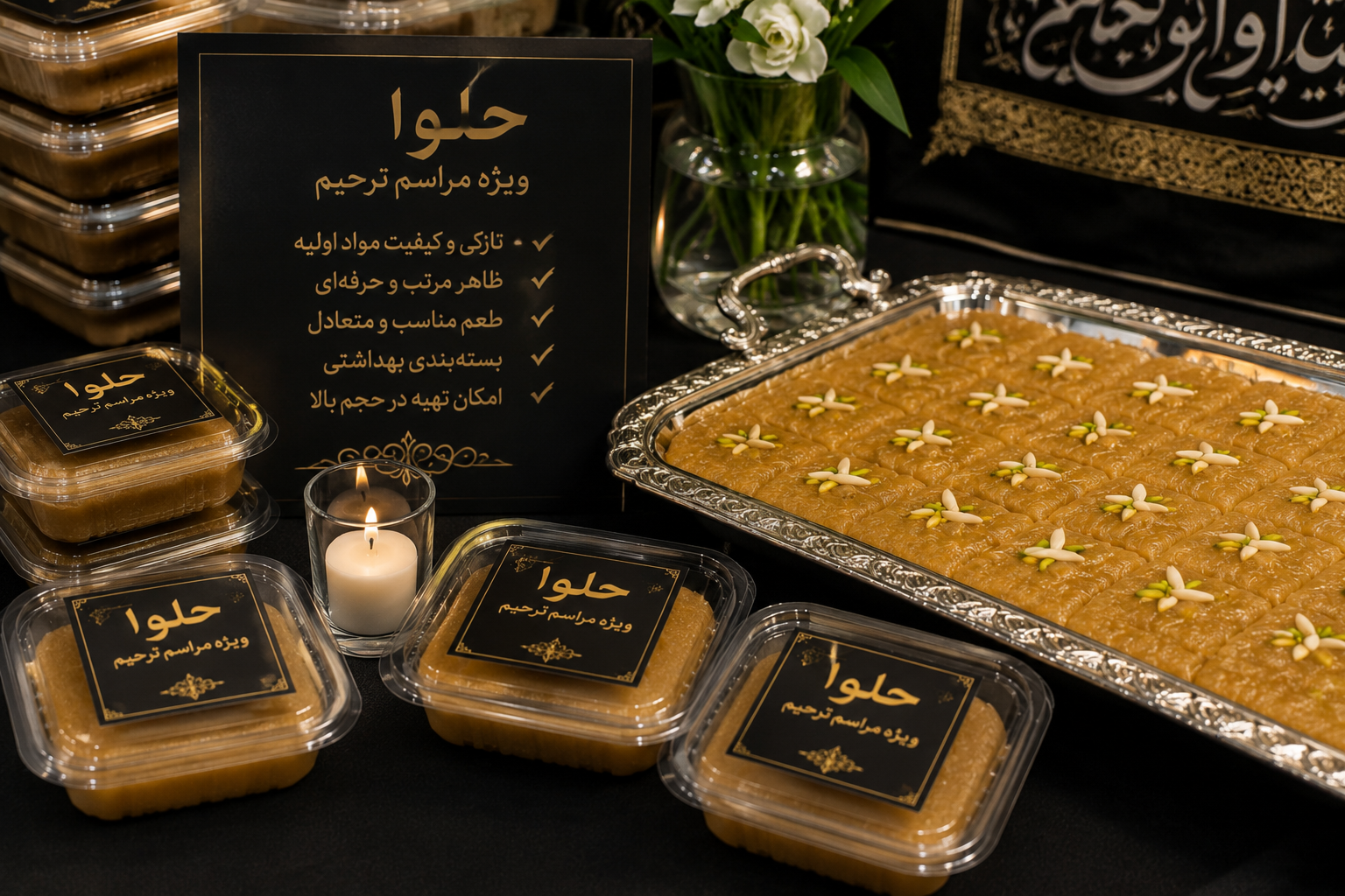 ویژگی حلوای خوب