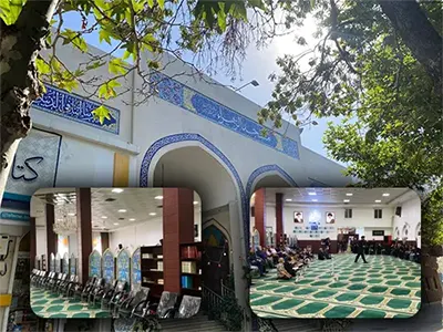 تصاویر مسجد الزهرا احمد آباد