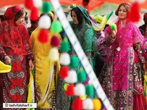 برگزاری عروسی ایرانی در جنوب ایران